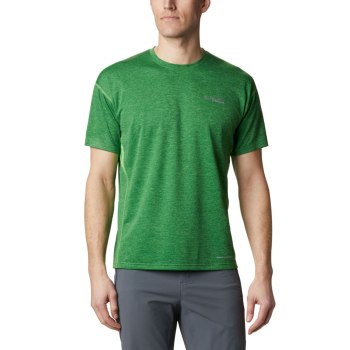 Columbia Irico Knit Short Sleeve Crew, Camiseta Verdes Para Hombre | 429860-SYZ